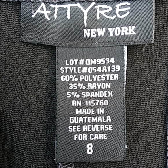 Attyre New York Plaid Stretch Pants - Picture 7 of 8